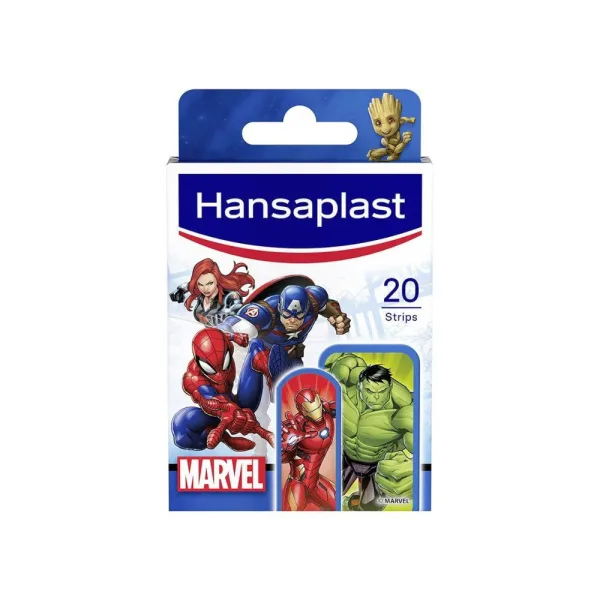 Пластирі для дітей Марвел, Hansaplast Marvel , 20 шт