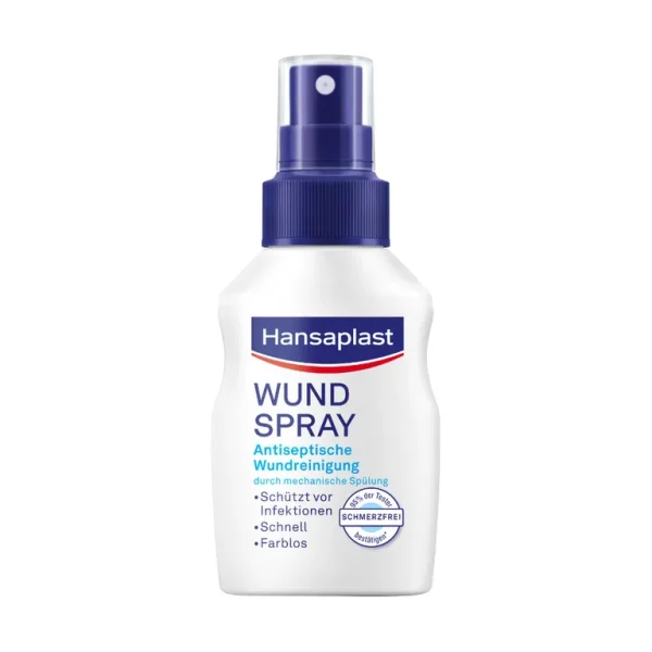 Антисептичний дезинфікуючий спрей для першої допомоги, Hansaplast Wund spray, 50 ml