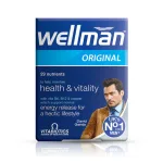 Мультивітаміни для чоловіків, Vitabiotics Wellman, 30 капсул