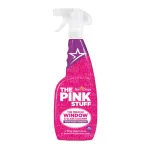 Спрей для вікон та скла, Pink Stuff Window & Glass Cleaner with Rose Vinegar, 750 мл