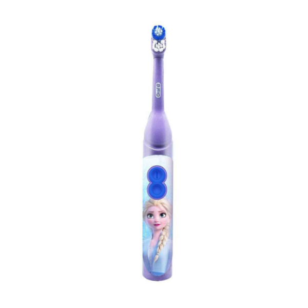 Oral-B, дитяча щітка на батарейках, Frozen, Ельза (біле волосся)