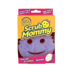 Подвійний спонж-скраб, фіолетово-жовтий, Scrub Mommy