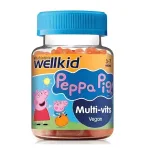 Мультивітаміни для дітей у желейках з Пепою, Vitabiotics Wellkid Peppa Pig, 30 желейок