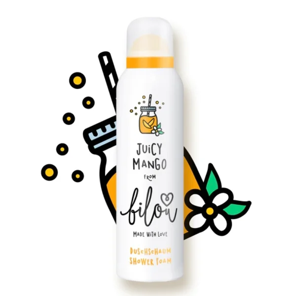 Піна для душа манго Білоу, Bilou Juicy Mango Shower Foam, 200 мл