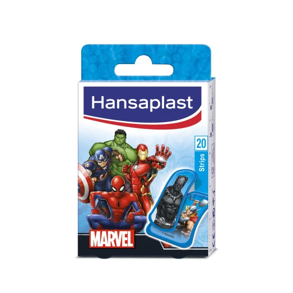 Пластирі для діток Марвел, Hansaplast Marvel , 20 шт