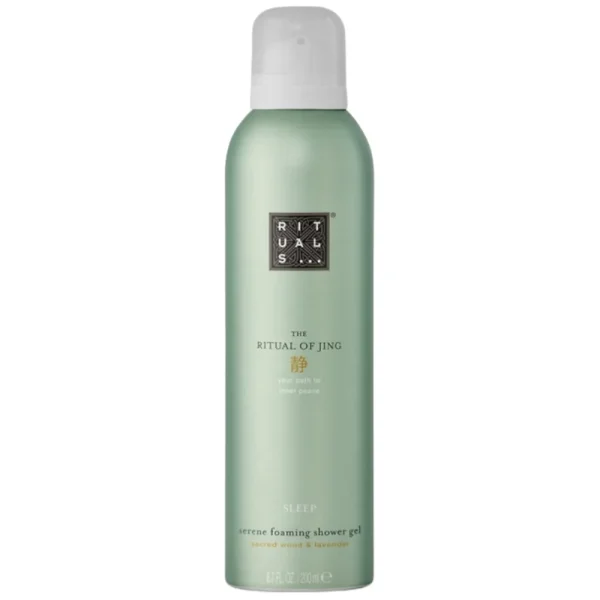 Гель-піна жіноча лаванда рітуалс, Rituals The Ritual Of Jing Sleep Calming Foaming Shower Gel, 200 мл