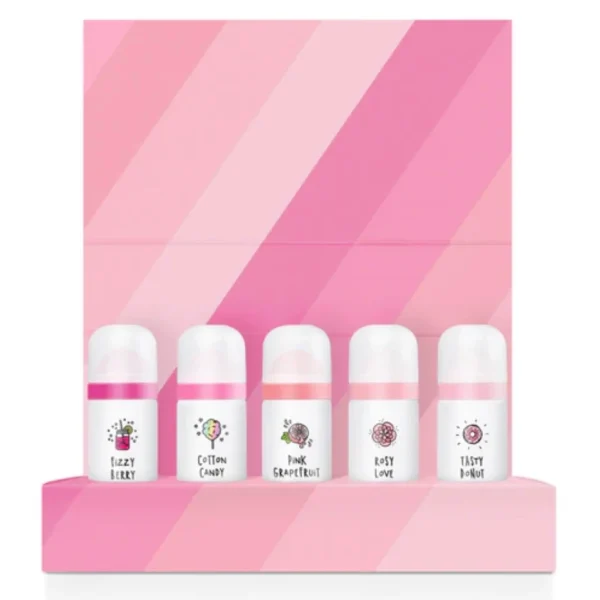 Набір подарунковий міні пінок, Bilou Pink Rainbow Gift Set