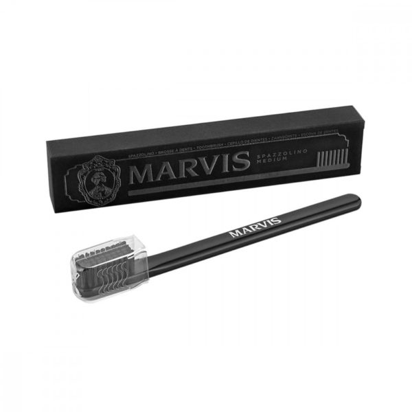 Зубна щітка чорна середньої жорсткості, Marvis Toothbrush Black Medium