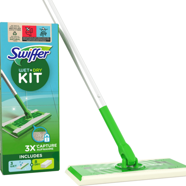 swiffer kit набір швабра та насадки