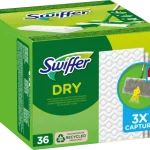 Сухі серветки запаски до швабри, Swiffer, 36 шт (упаковка)