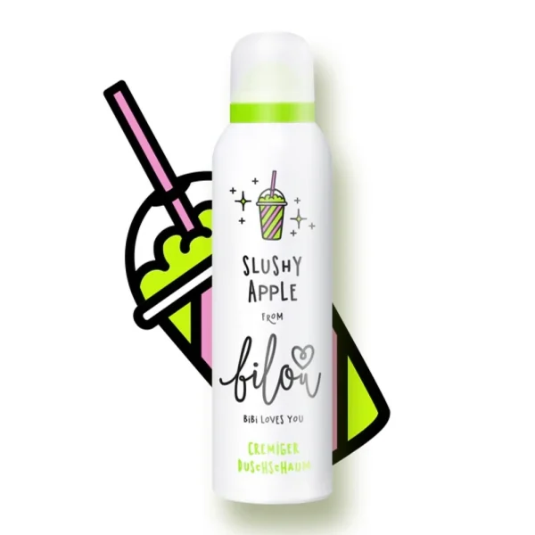 Пінка для душа яблуко Білоу, Bilou Slushy Apple Shower Foam, 200 мл