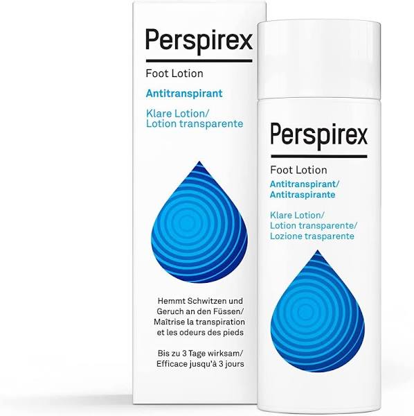 Лосьйон антиперспірант від пітливості та запаху ніг та рук, Perspirex foot lotion, 100 мл