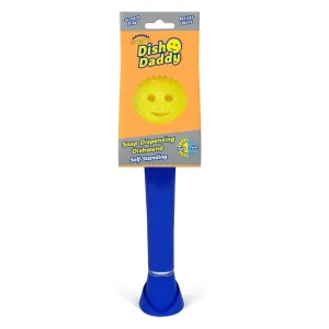 Дозатор рідини з губкою на липучці для прибирання синя, Scrub Daddy
