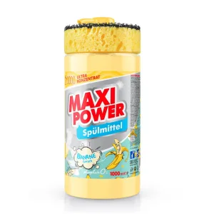 Засіб для миття посуду MAXI POWER, Банан, 1л