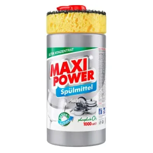 Засіб для миття посуду, MAXI POWER, Платинум без аромату, 1л