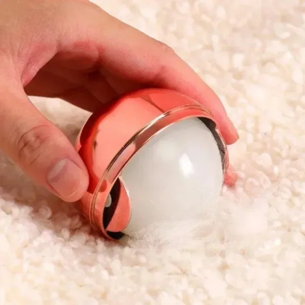 Багаторазовий липкий ролик для чистки одягу від ворсу, Portable Clothing Curler, золотий