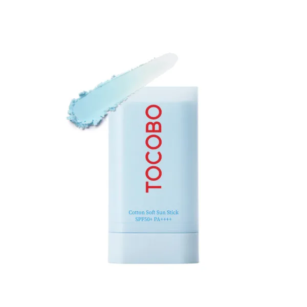 Cонцезахисний стік TOCOBO Cotton Soft Sun Stick SPF 50+ PA++++, 19 г