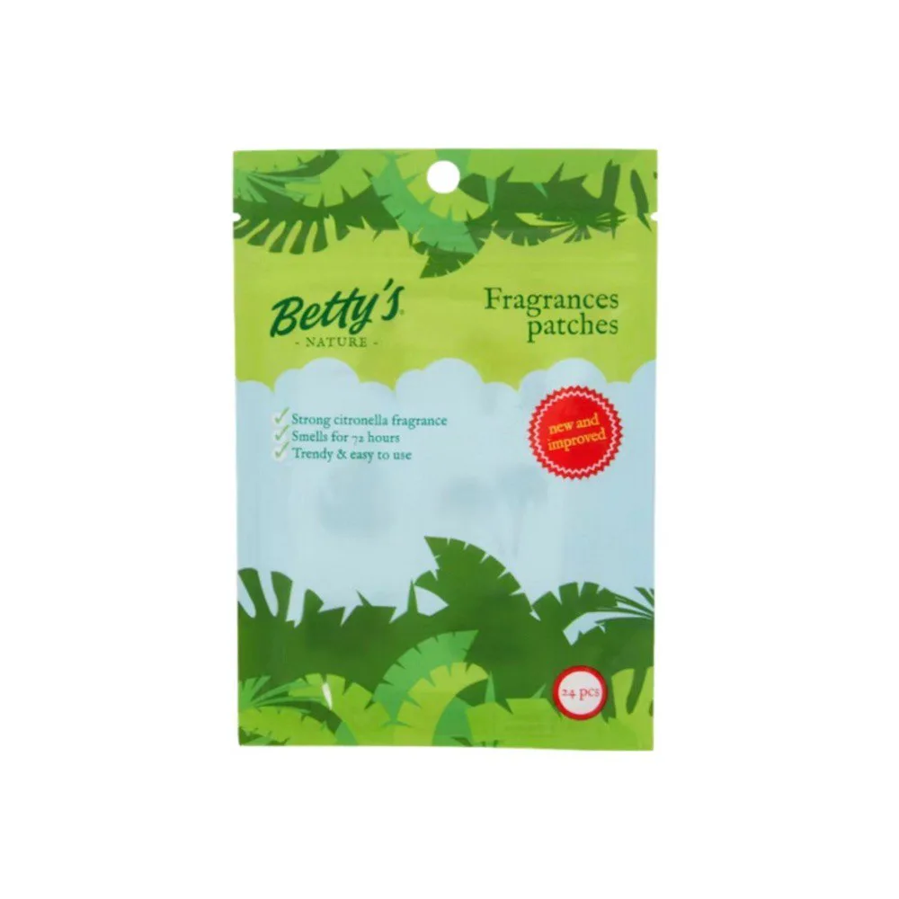 Патчі від комарів Betty's Nature, 24 шт