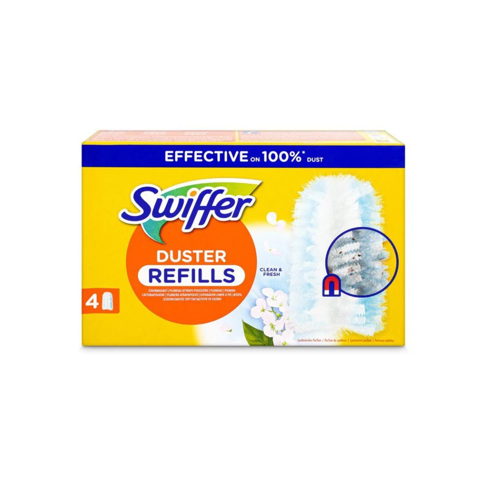 Змінні насадки для щітки від пилу Swiffer, з жасмином 4 шт