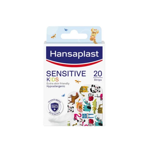 Пластирі Hansaplast, Sensitive, 20 шт