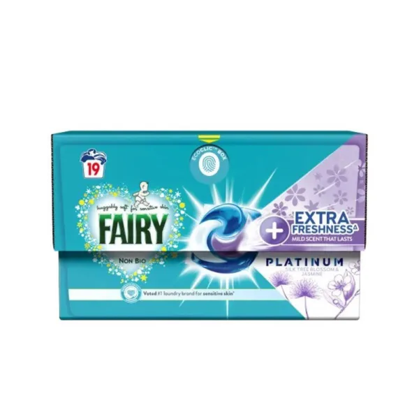 Капсули для прання дитячої білизни гіпоалергенні Fairy non bio, 19 шт