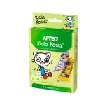 Пластирі дитячі APTEO, котики, 2 розміри, 12 шт