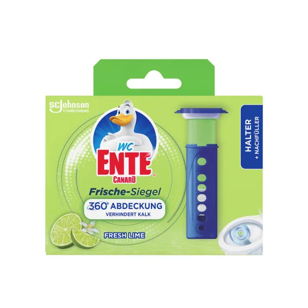 Гель-шприц для унітазу WC Ente + змінний картридж fresh lime