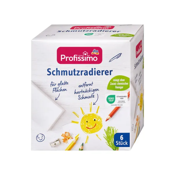 Mеланінові губки Profissimo, упаковка 6 шт