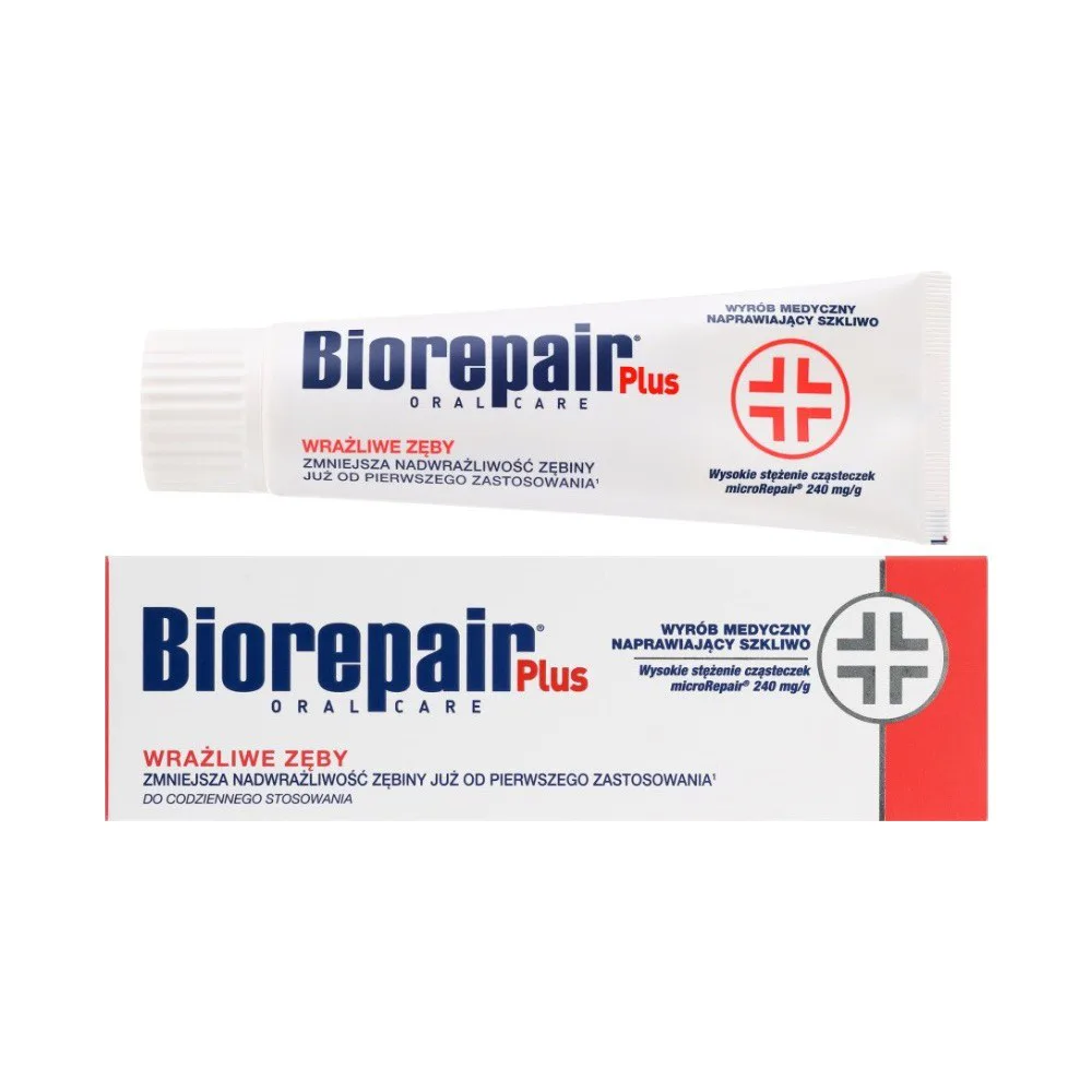 Зубна паста BioRepair, Професійне позбавлення чутливості, 75 мл
