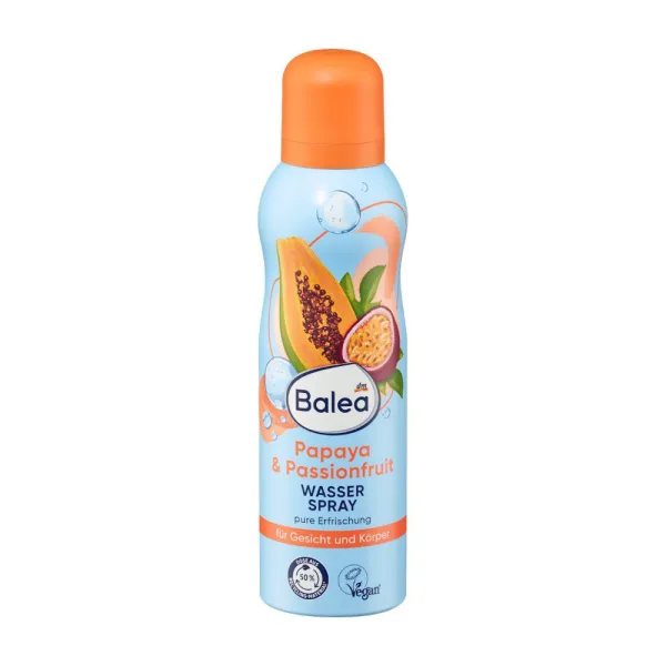 Термальна вода Balea Wasserspray AquaPapaya & Passion, 150 мл
