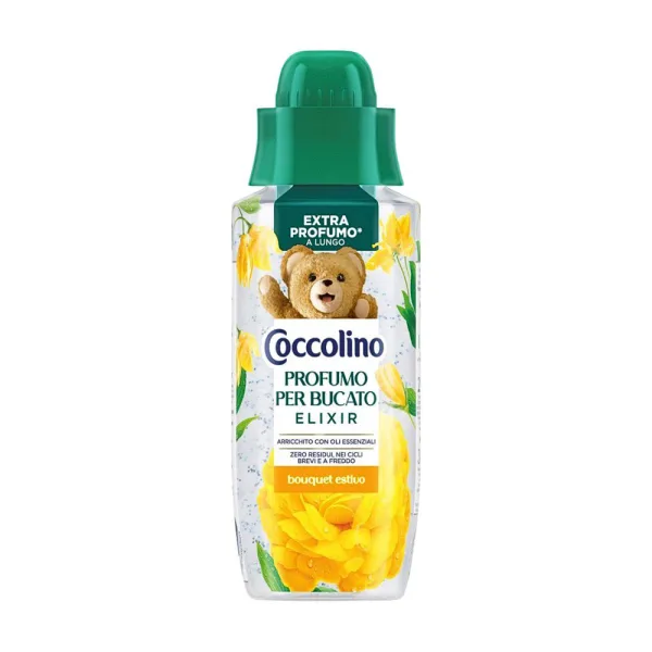 Парфуми для прання Coccolino Bouquet Estivo (амбра, жасмін, квітка апельсину), 342 мл