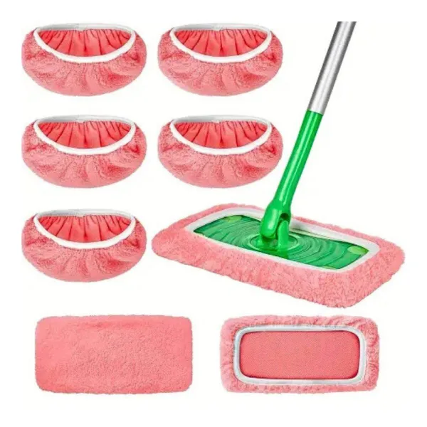 Насадка махрова на швабру Swiffer, світло-рожева, 1 шт
