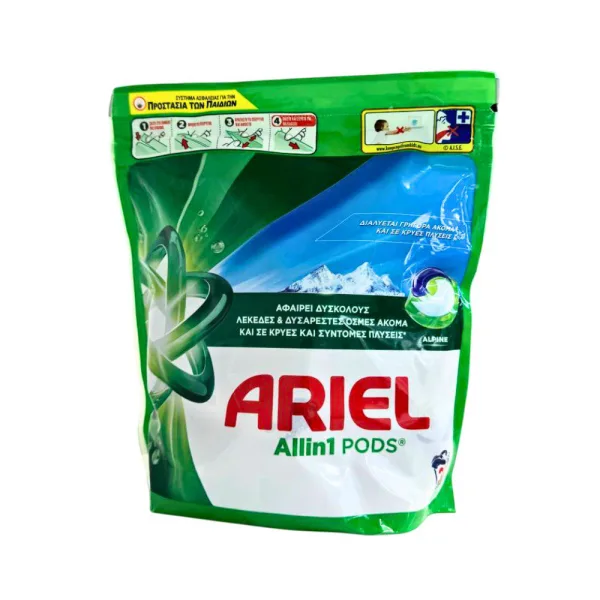 Капсули для прання ARIEL All-in-1 гірське джерело, 38 шт