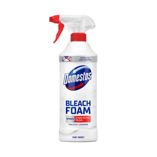 Піна для ванної кімнати та туалету Domestos, Power Foam White, 435 мл