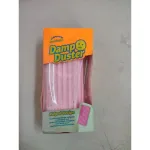 Волога губка для прибирання пилу, рожева, Scrub Daddy Damp Duster