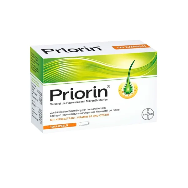 Вітаміни для росту волосся Priorin, 120 шт
